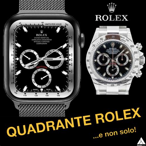 quadranti apple watch rolex